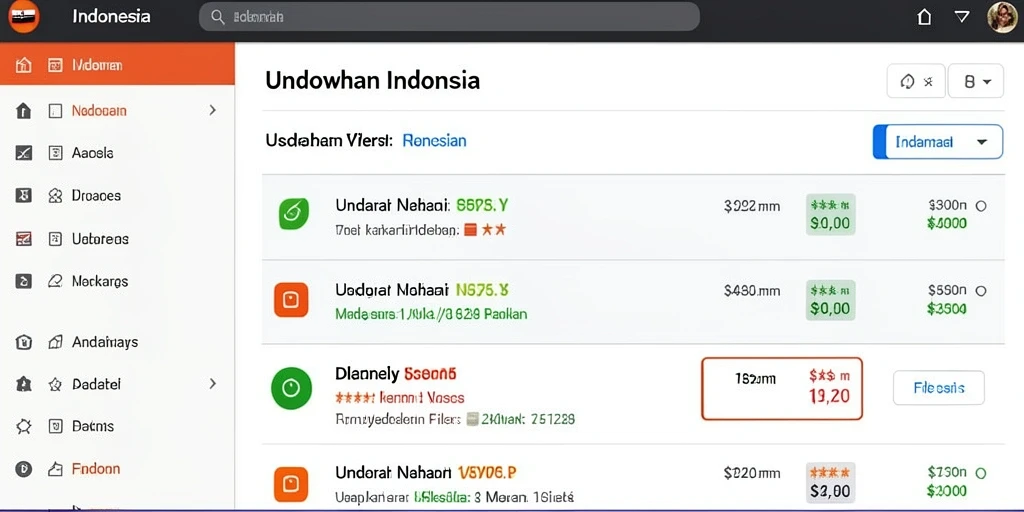 Tampilan antarmuka yang menarik dan mudah digunakan.