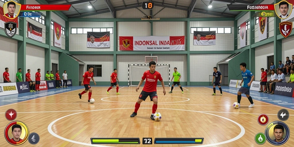 Tampilan menu utama yang menarik dan mudah dinavigasi.