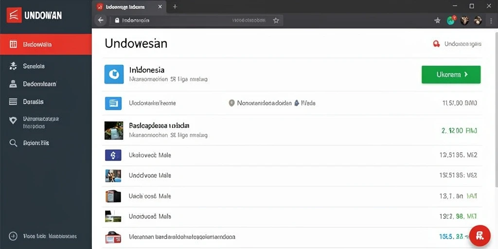 Tampilan antarmuka yang menarik dan user-friendly.