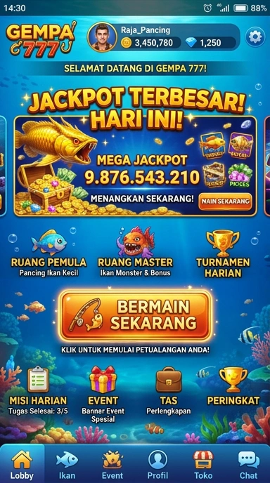 Cuplikan layar menu unduhan gempa777 untuk perangkat Android