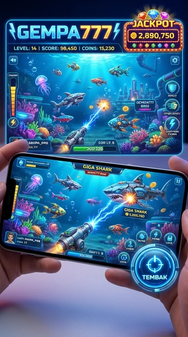 Galeri pratinjau visual gempa777 build APK resmi terbaru